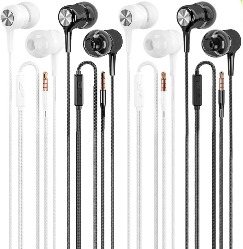 S.P.N Combo Pack Of 4 SP 27 Headset With High Bass in Ear