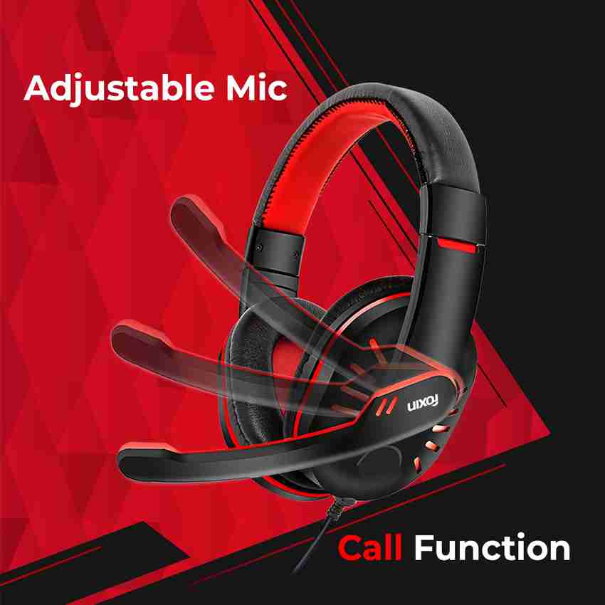 Foxin FHM TECHNO Wired Gaming Headset Price in India Buy Foxin