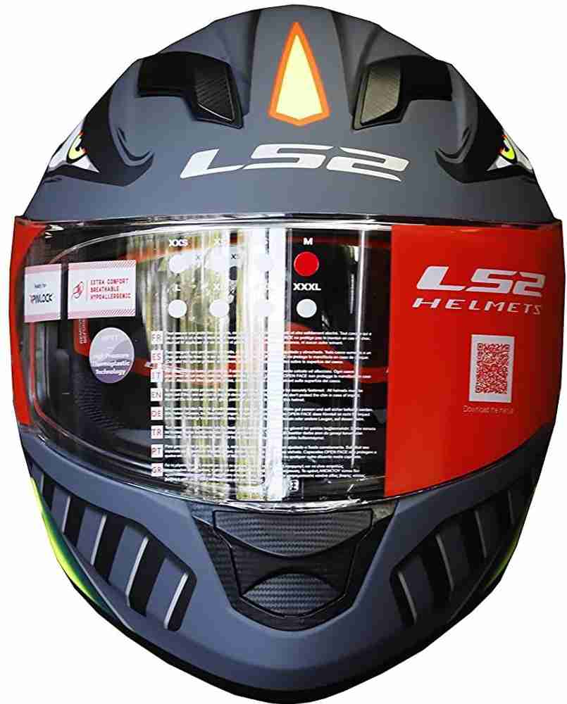 Ls2 sales neon helmet