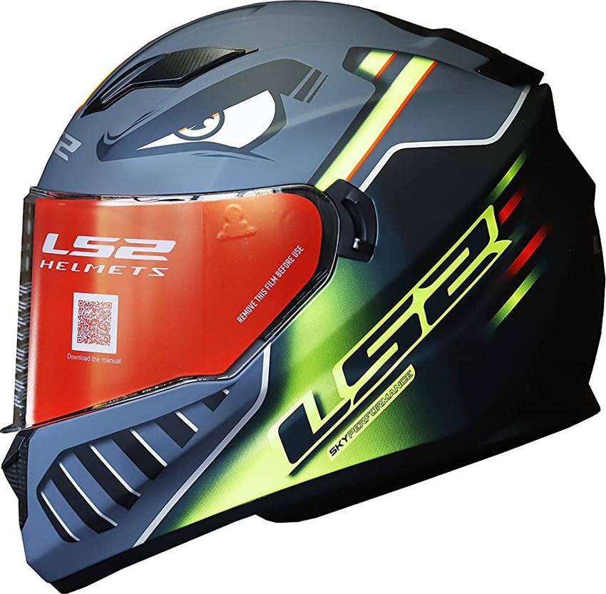 Ls2 sales neon helmet