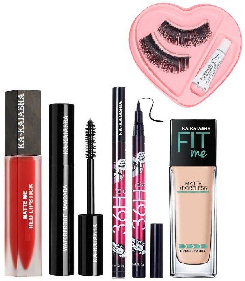 Make Up Set Matte Lipstick Full Cover Concealer Waterproof Mascara