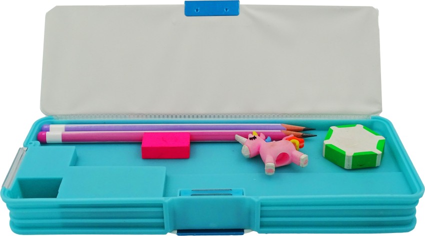  Johnnie Boy Multipurpose Magnetic Pencil Box with Light Lamp  & Dual Sharpener for Girls & Boys for School