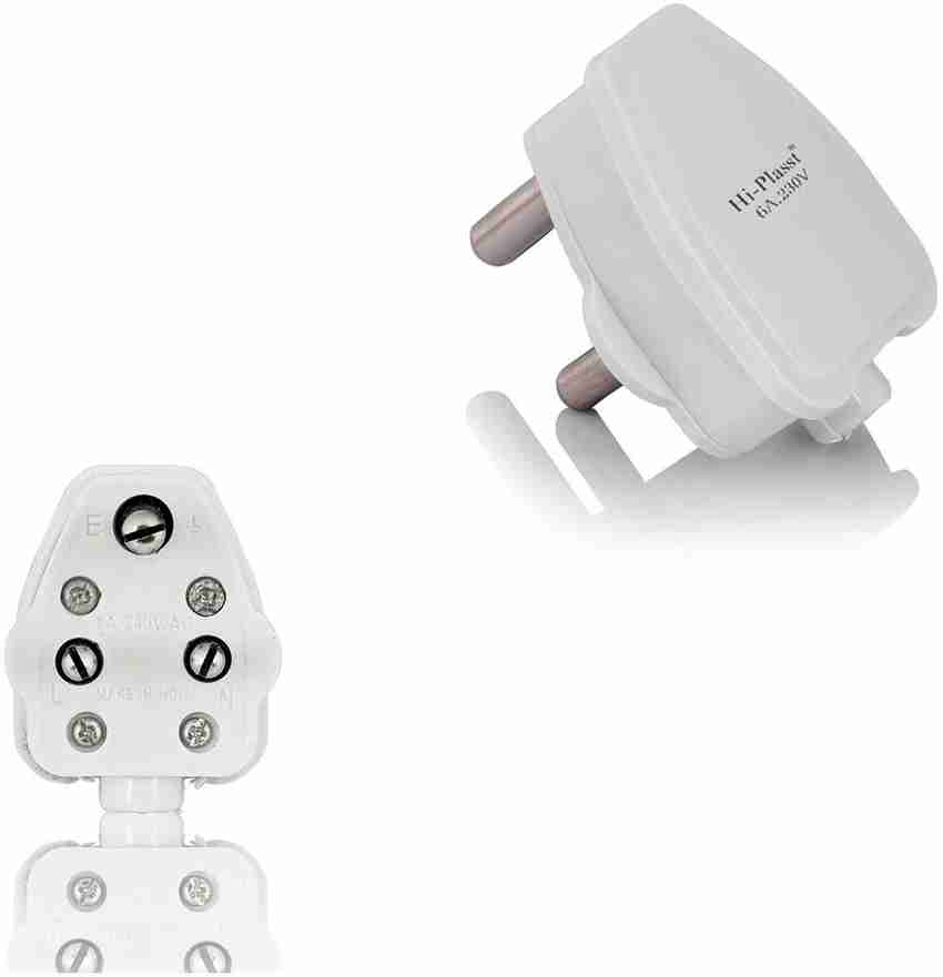 HI PLASST 6A RETRO 2PCS 3 PIN Plug Top Retro New Sturdy Model Foror Iron t v Home Theatre Speakers Hair Dryer Straightener Mixer Grinder etc. Plug Pin Price in India Buy HI PLASST 6A RETRO 2PCS 3 PIN ...