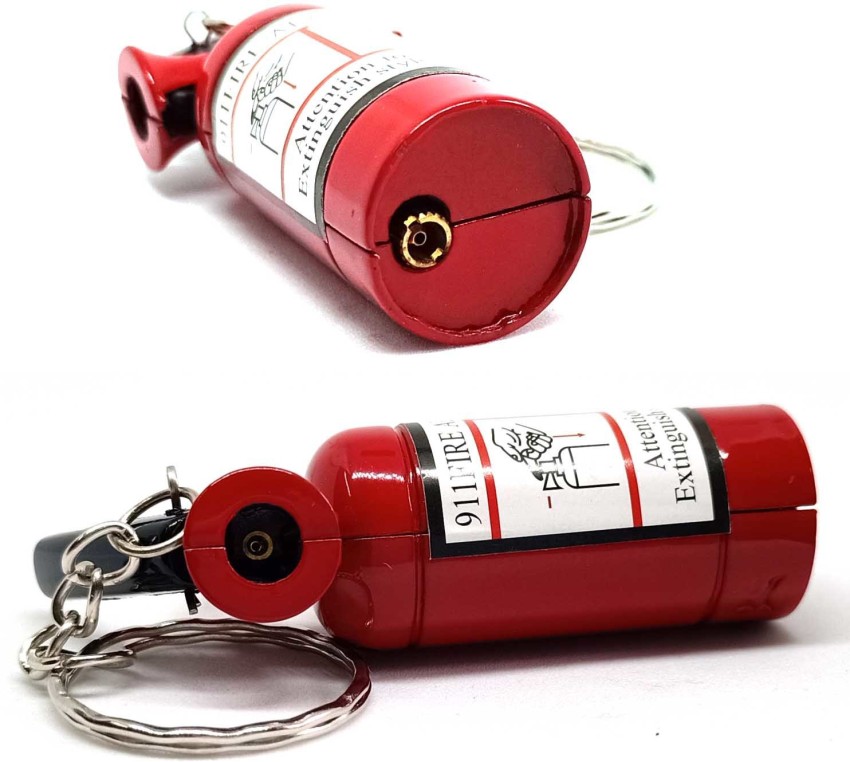 Glutkiller Marble Colourful Open + Chrome Closed for Ashtray Fire Killer  Fire Extinguisher (2 x Closed + 2 x Red)