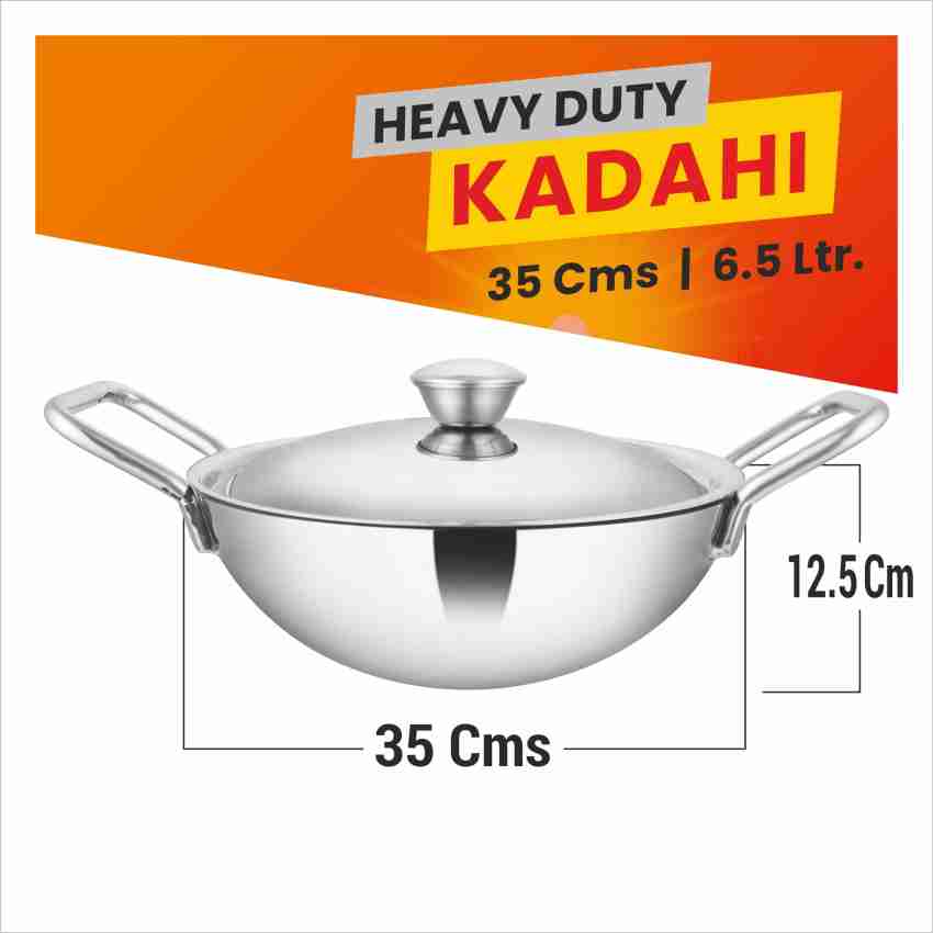 20cm Stainless Steel Sauteuse Pan (4891)