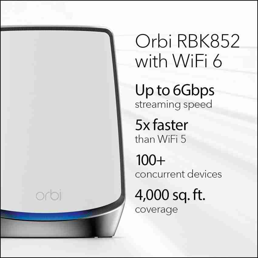 Mesh WiFi System - Mesh Router up to 6000 sq. Ft and 90 Devices Whole Home  Coverage, 1900Mbps WiFi Mesh Network, WiFi Router/Extender Replacement