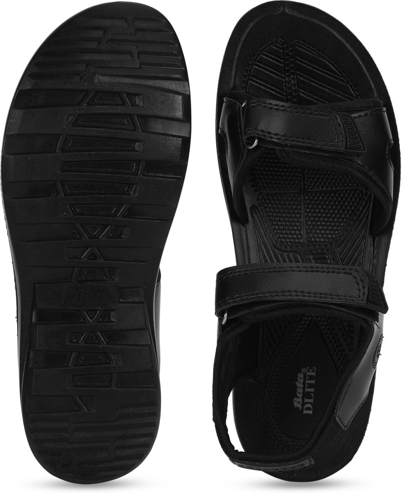 Bata black sandals for on sale school