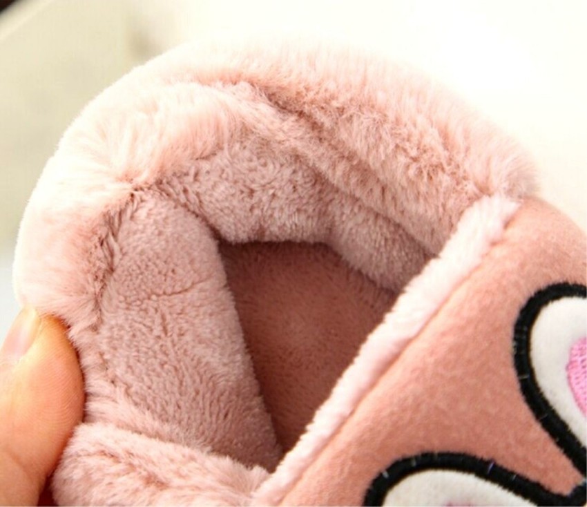 Children's fluffy slippers hot sale