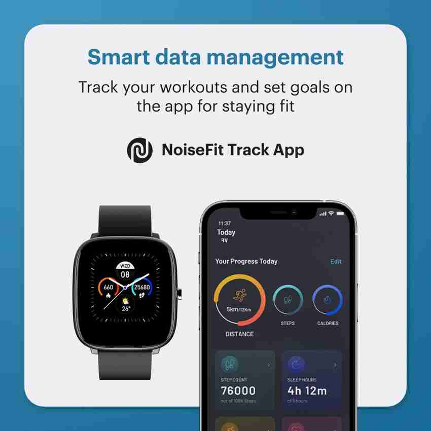 Noise smart watch best sale app for iphone