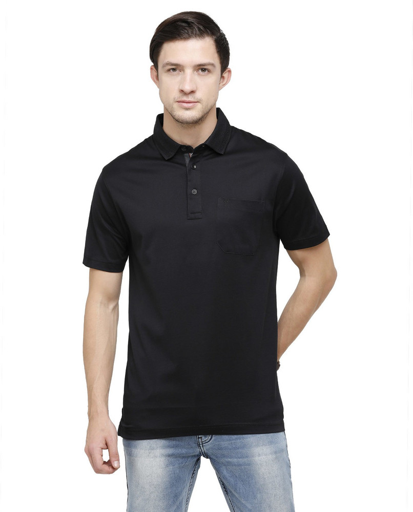 Classic Polo Solid Men Polo Neck Black T Shirt Buy Classic Polo Solid Men Polo Neck Black T Shirt Online at Best Prices in India Flipkart