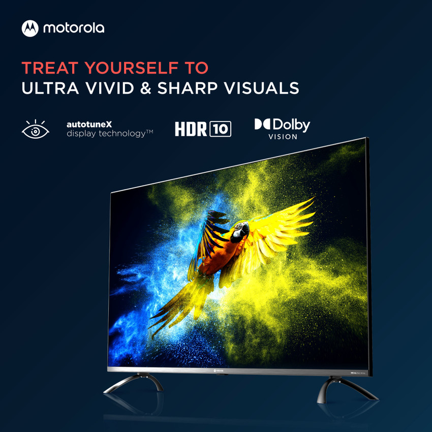 MOTOROLA Revou Q 139 cm 55 inch QLED Ultra HD 4K Smart Android