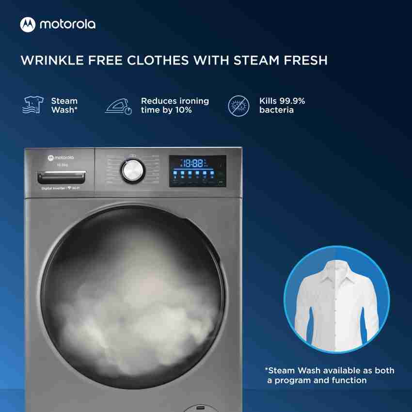 Motorola washing machine 10.5 kg discount