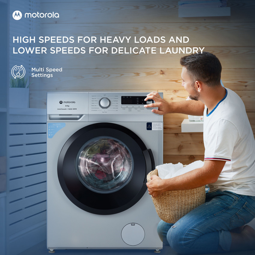 Motorola washing machine 10.5 kg top