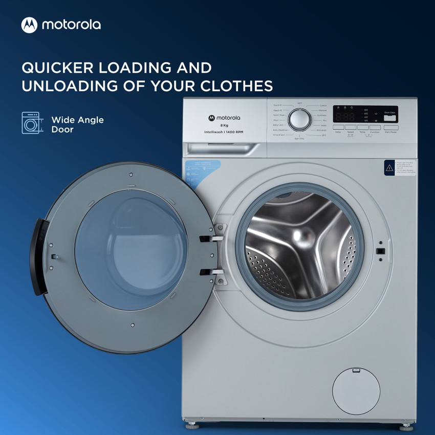 Motorola washing top machine 8kg