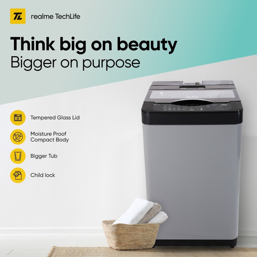 realme 8 kg washing machine