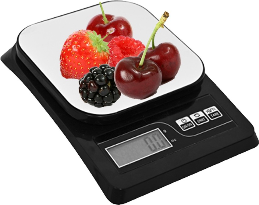 Electronic food outlet weighing scales