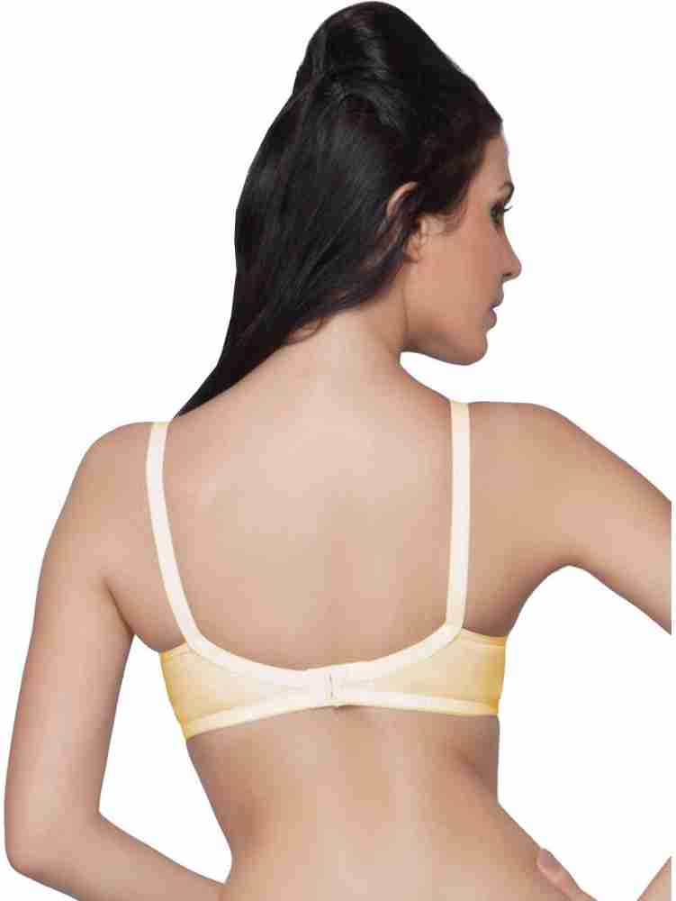 Buy Kalyani Cotton Padded Non Wired Full Coverage Bra (Fortune) - Black  Online at Low Prices in India 