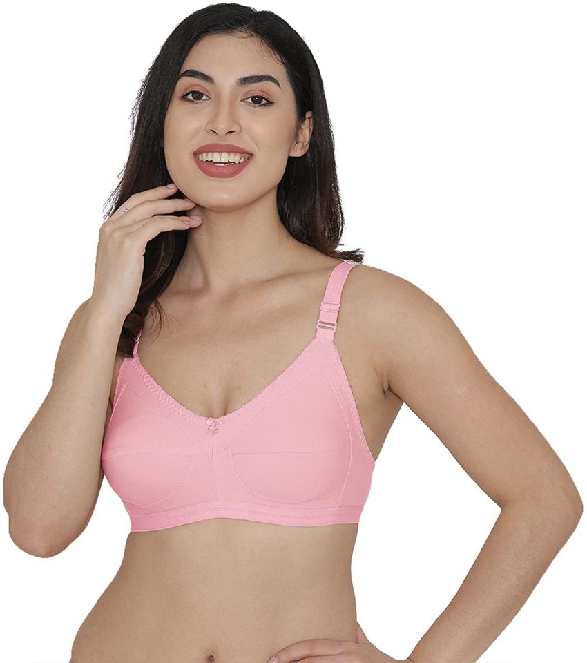 Buy online Pink Solid Padded Bra from lingerie for Women by Kalyani for  ₹197 at 0% off