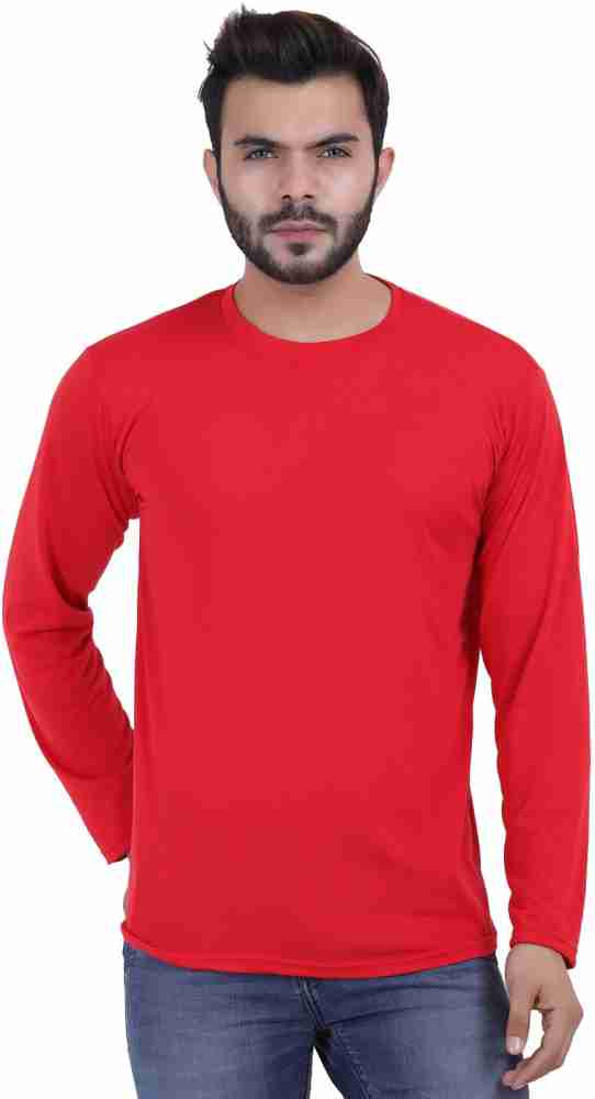 Red t hot sale shirt flipkart