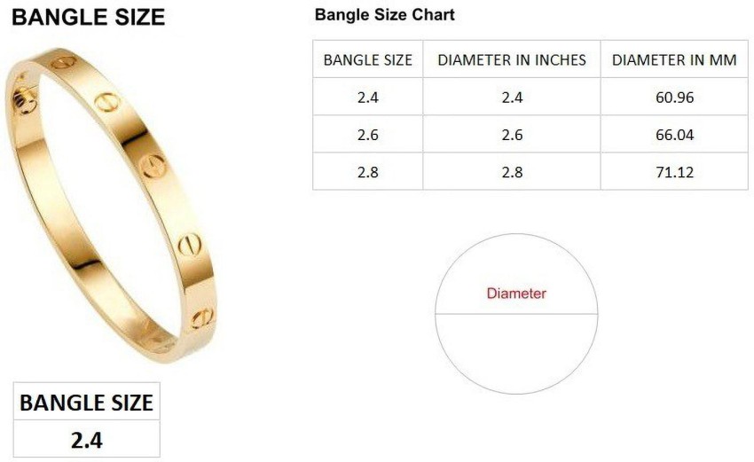 Update more than 70 cartier bracelet size chart 3tdesign.edu.vn