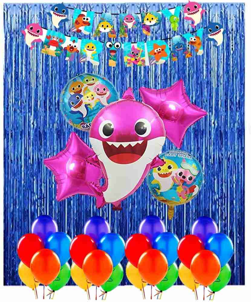  45Pcs Fishing Themed First Birthday Party Decorations