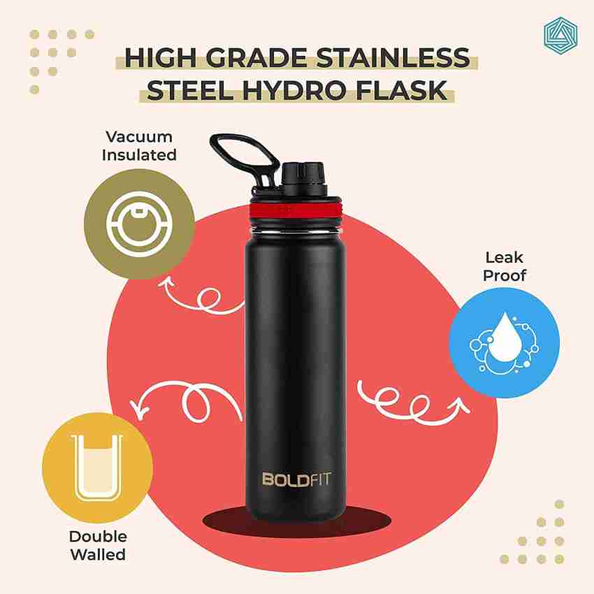 Boldfit Water Bottles Stainless Steel Water Bottle 1 Litre Steel Water  Bottles for School, Office, H…See more Boldfit Water Bottles Stainless  Steel