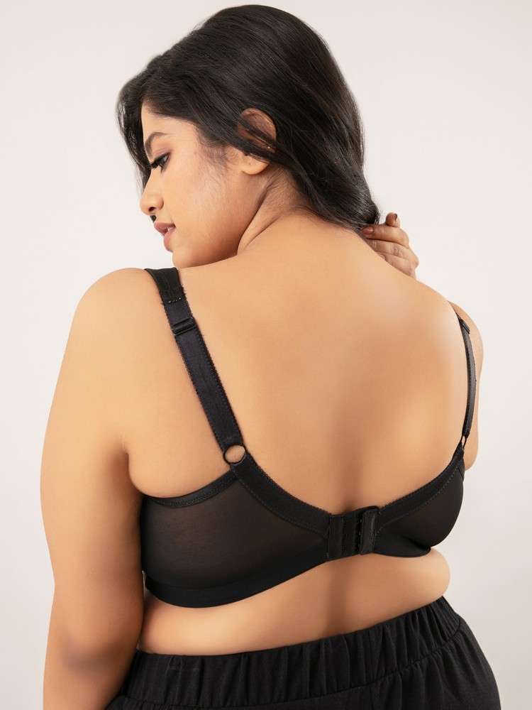 Nykd Lift Me Up Cotton Bra - Non-Padded, Wireless, Full Coverage