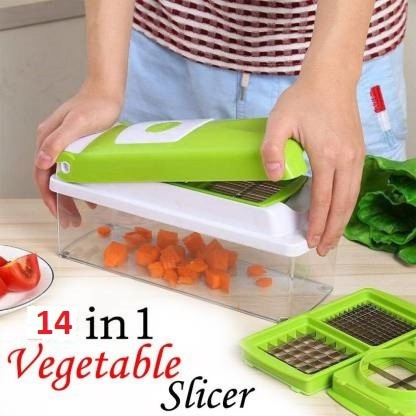 Manual 14 In 1 Vegetable Chopper, For Kitchen