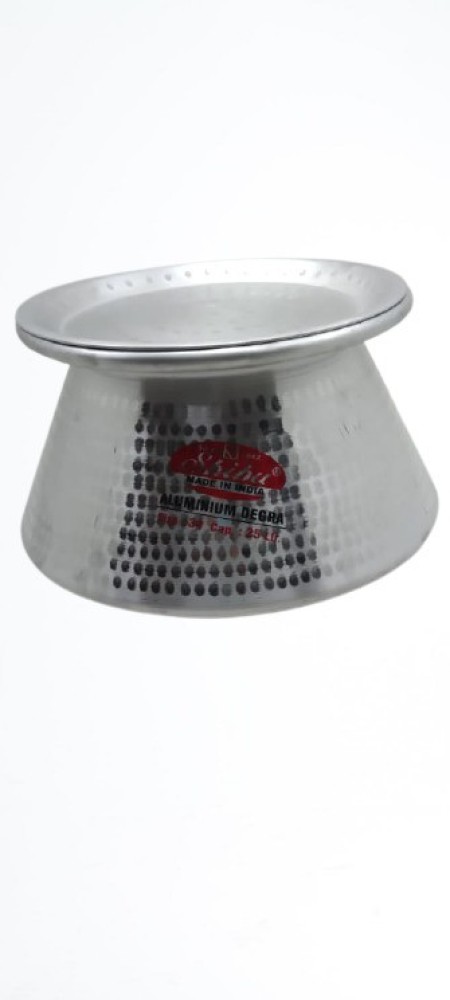 Aluminium Biryani Cooking Pot, Capacity: 25 KG