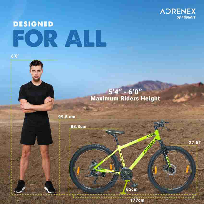 Adrenex by Flipkart Xplore 900 27.5 T Mountain Cycle Price in