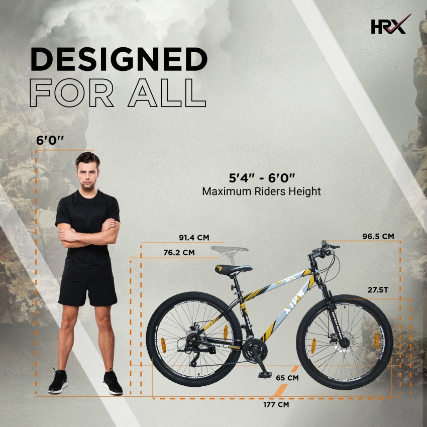 HRX XTRM MTB 900 27.5 T Mountain Cycle Price in India Buy HRX