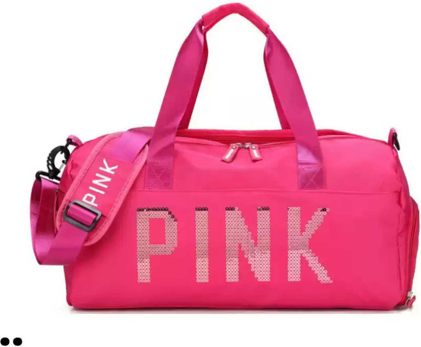 Glimpse NEON PINK DUFFEL SPORTS BAG 660 Gym Duffel Bag NEON PINK