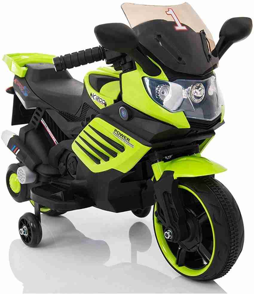 Wheel power battery operated ride on bike on sale