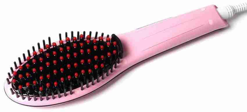 Fitaza Fast Hair Straightener Brush with Temperature Control Fast hair brush HQT 906 A Hair Straightener Fitaza Flipkart