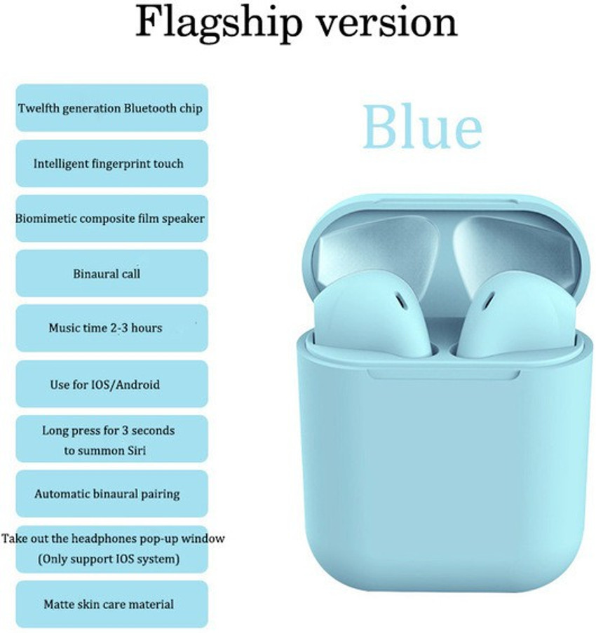 blackhell sky blue in pods 12 compatible with iOS android