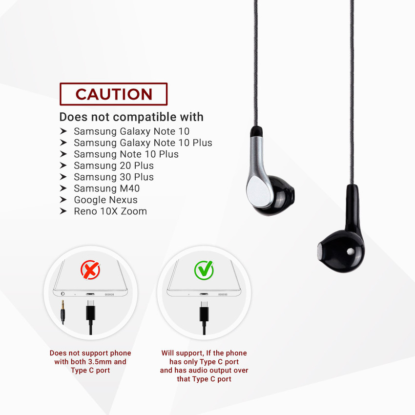 Samsung m40 headset on sale