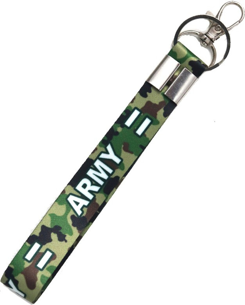 Army keychain hotsell lanyard