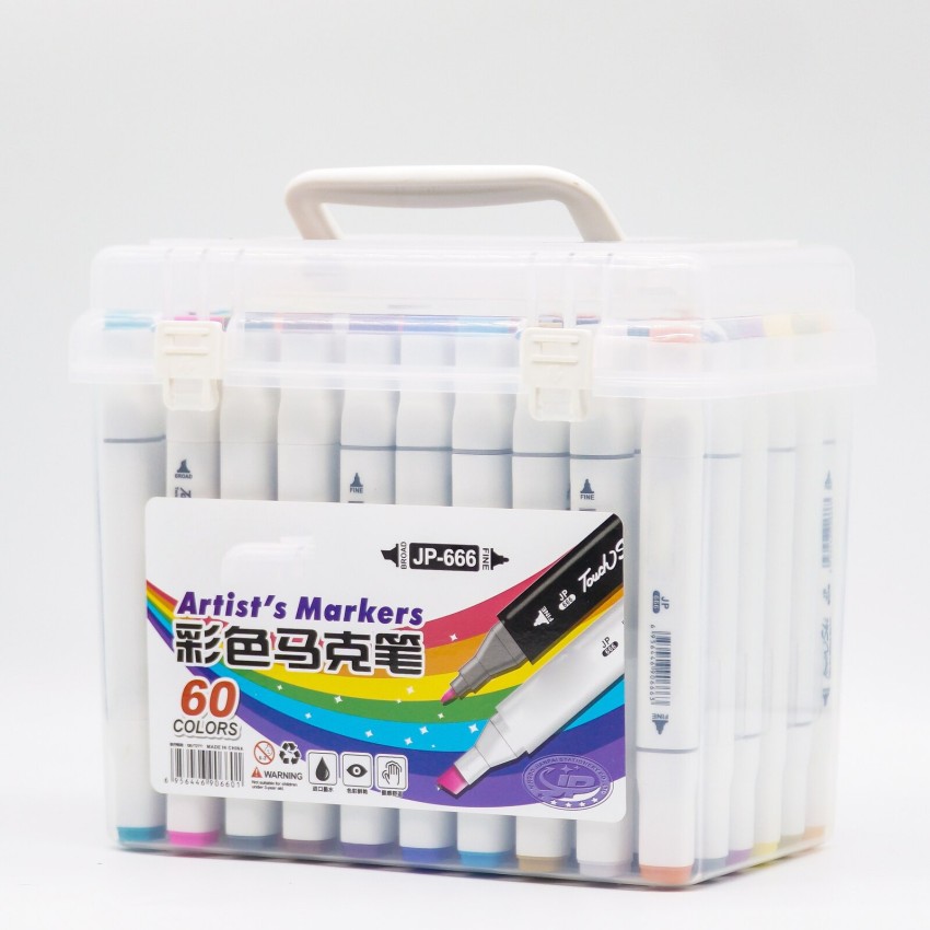 Faber-Castell 30 60 80 Color Professional Marker Set, Student