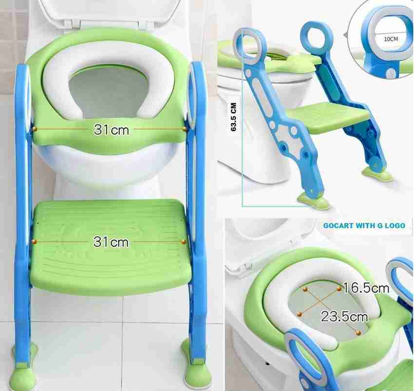 Vozica Plastic Foldable Potty Training Folding Step Ladder