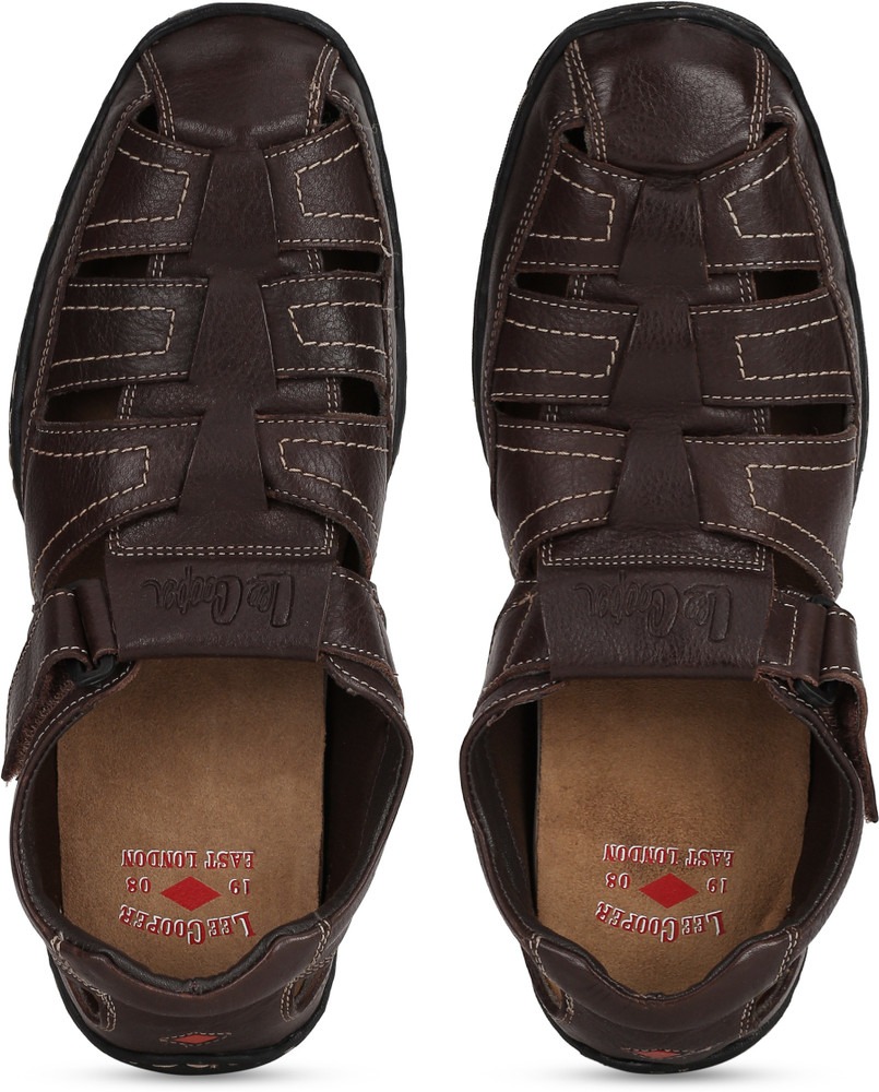 Lee cooper leather sandals flipkart discount