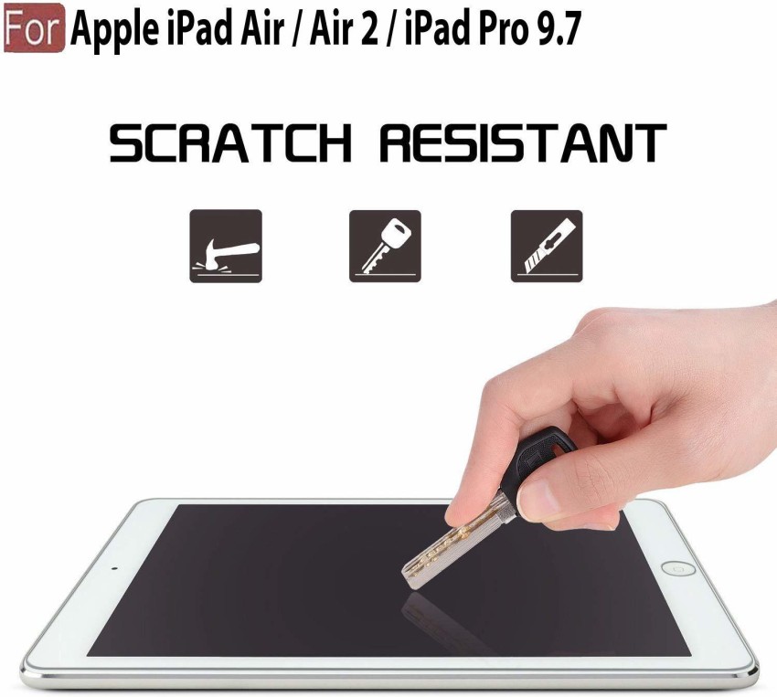IPAK Impossible Screen Guard for Apple Ipad Air, AIr 2, Ipad Pro, iPad Air/Air  2 / iPad Pro 9.7 (2016) - IPAK 
