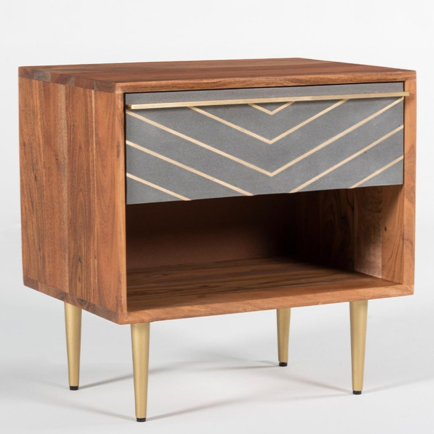 Orange Tree Toshi Bedside Table bedside table for bedroom and