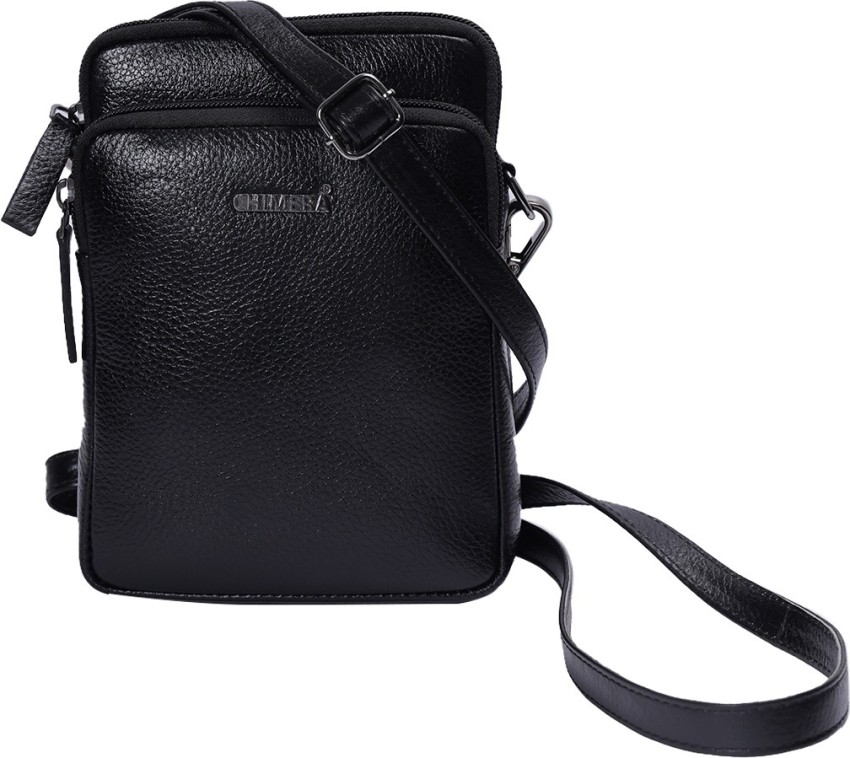 Small black cheap sling bag