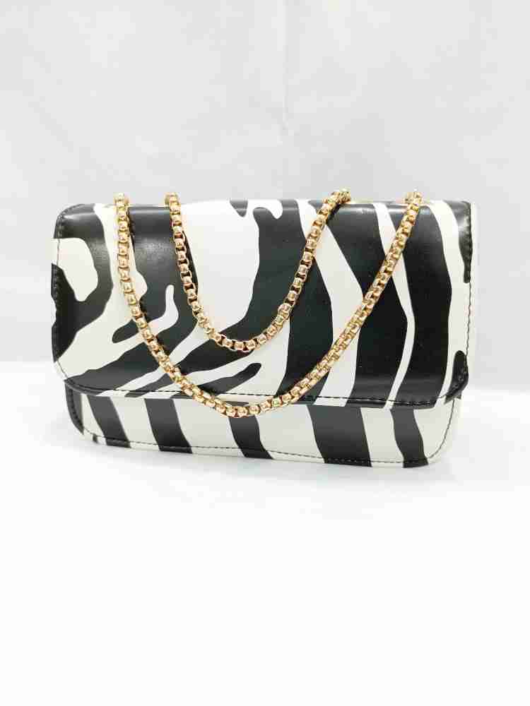 Zebra on sale print handbag