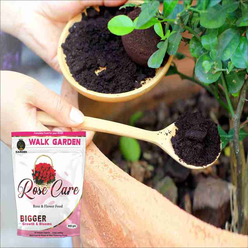 WALK GARDEN 100 Organic Rose Fertilizer Best for Rose Plants Fertilizer 900 gm Fertilizer Manure Potting Mixture Soil Price in India Buy WALK GARDEN 100 Organic Rose Fertilizer Best for Rose