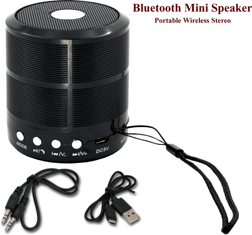 Buy awza Mega Bass MINI Portable Wireless Bluetooth 2in1 Speaker and mic, Water Splash Proof