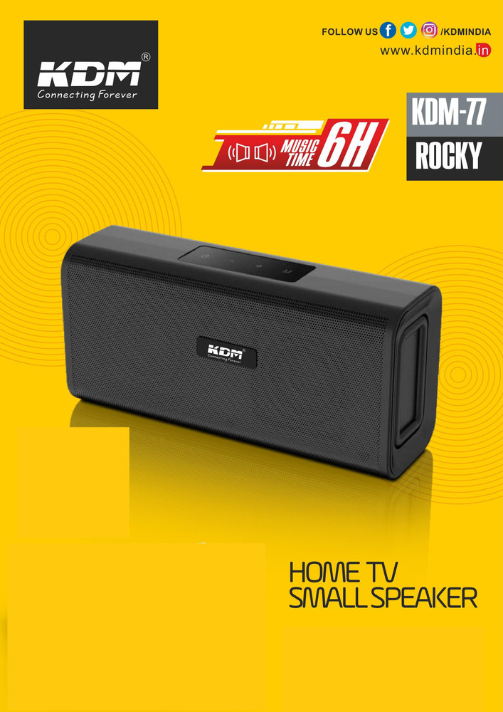 Kdm bluetooth speaker discount 311