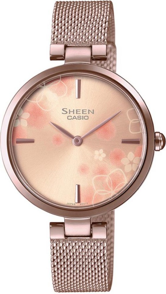 CASIO SHE-C110CGM-4AUDF Sheen Analog Watch - For Women - Buy CASIO