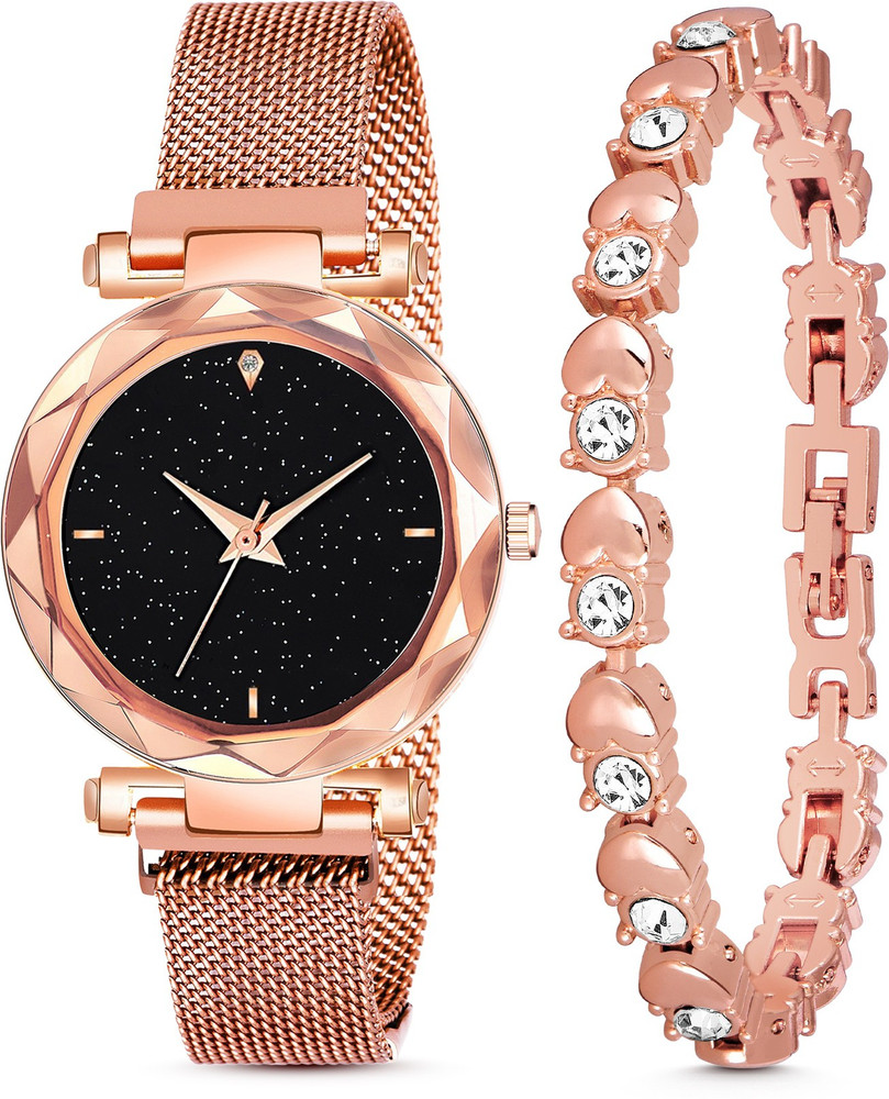 R1O Analog Watch For Women Buy R1O Analog Watch For Women Pleiades Rose Gold Color 21st Century Stylish 4 Point Online at Best Prices in India Flipkart