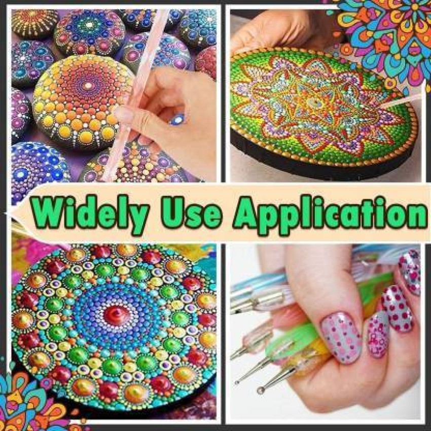 Mandala Dotting Stencils Tools Set at Rs 850/piece, स्टैंसिल in Mumbai